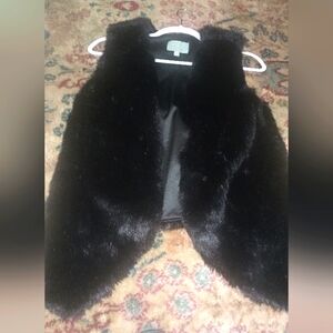 Skies are blue fur vest